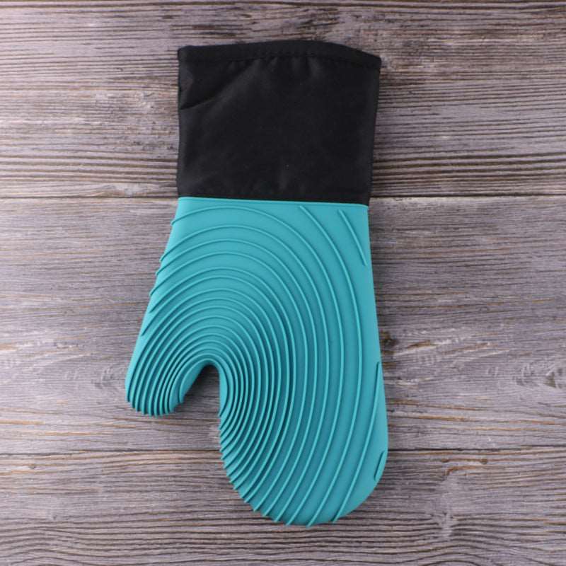 Heat Resistant Soft Cotton Silicone Grilling Gloves Heat Resistant Soft Cotton Silicone Grilling Gloves