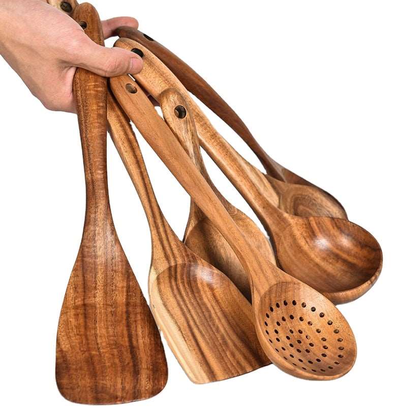 Acacia Wood Spoon SpatulaClorah Acacia Wood Spoon SpatulaClorah