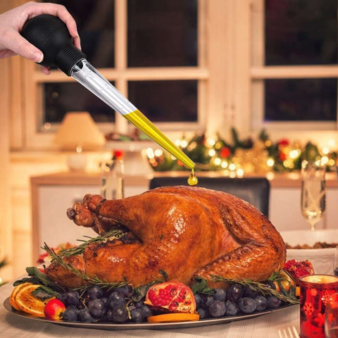 2021 Cooking Food Grade Syringe Baster For Cooking Basting With Detachable Round Bulb Turkey Oil Dropper Chicken Barbecue Food 2021 Cooking Food Grade Syringe Baster For Cooking Basting With Detachable Round Bulb Turkey Oil Dropper Chicken Barbecue Food