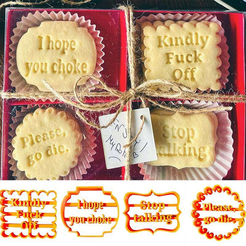 2021 NEW 4PCS Cookie Cutters Molds with Good Wishes Cookie Stamp Pastry Tools Biscuit Mold for Baking Fondant Cutter 2021 NEW 4PCS Cookie Cutters Molds with Good Wishes Cookie Stamp Pastry Tools Biscuit Mold for Baking Fondant Cutter