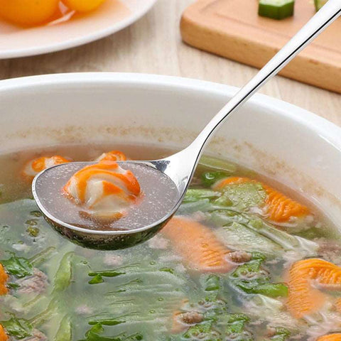 Korean Stainless Steel Thickening Spoon Korean Stainless Steel Thickening Spoon