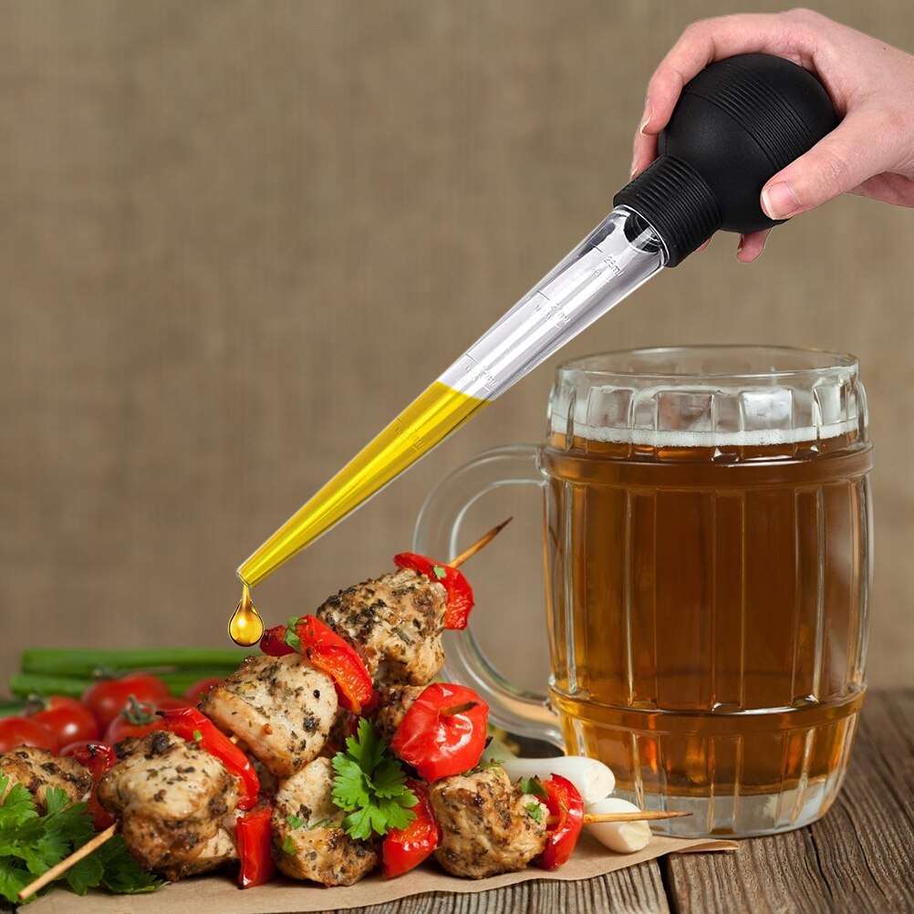 2021 Cooking Food Grade Syringe Baster For Cooking Basting With Detachable Round Bulb Turkey Oil Dropper Chicken Barbecue Food 2021 Cooking Food Grade Syringe Baster For Cooking Basting With Detachable Round Bulb Turkey Oil Dropper Chicken Barbecue Food