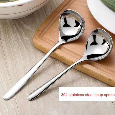 Korean Stainless Steel Thickening Spoon Korean Stainless Steel Thickening Spoon