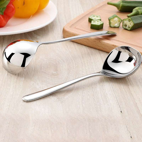 Korean Stainless Steel Thickening Spoon Korean Stainless Steel Thickening Spoon