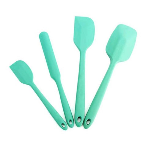 4PCS Silicone Kitchen Spatula Pastry Accessories ToolsClorah 4PCS Silicone Kitchen Spatula Pastry Accessories ToolsClorah