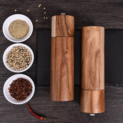 Wooden Salt & Pepper Mills Wooden Salt & Pepper Mills