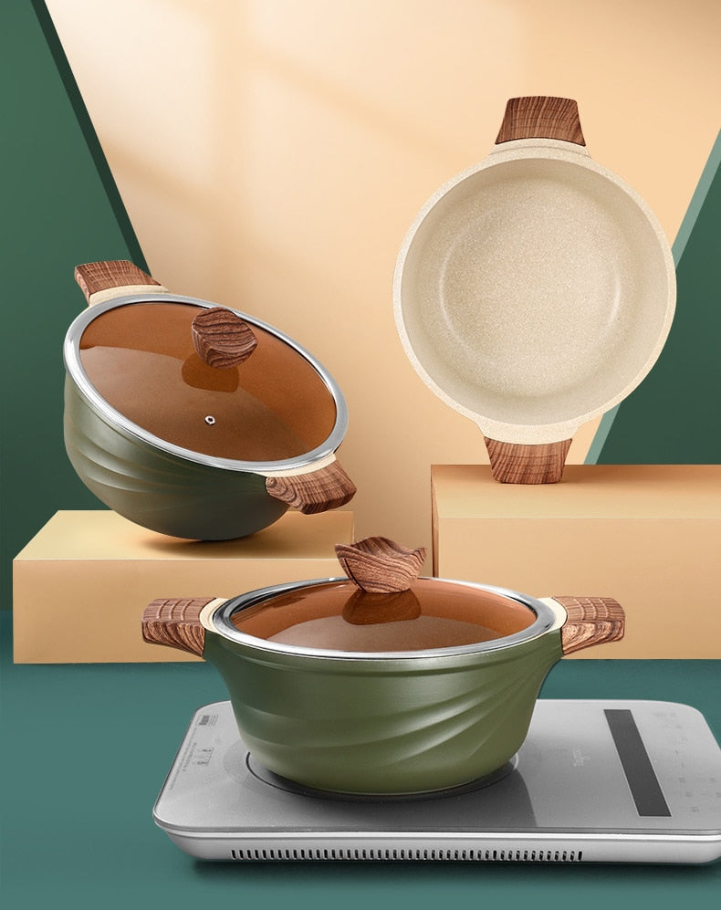Non-Stick Pan Stew Cooking PotsClorah Non-Stick Pan Stew Cooking PotsClorah