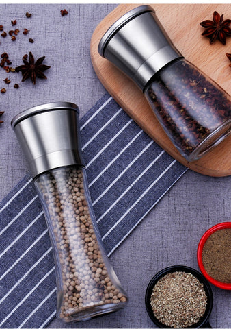 Stainless Steel Salt & Pepper Mills Stainless Steel Salt & Pepper Mills