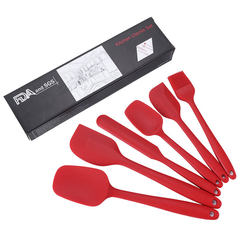 Silicone Spatula  Cooking Baking SetClorah Silicone Spatula  Cooking Baking SetClorah