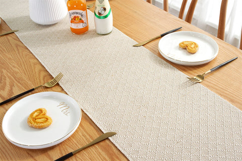 Linen Hand-Woven Tablecloth Decoration Linen Hand-Woven Tablecloth Decoration
