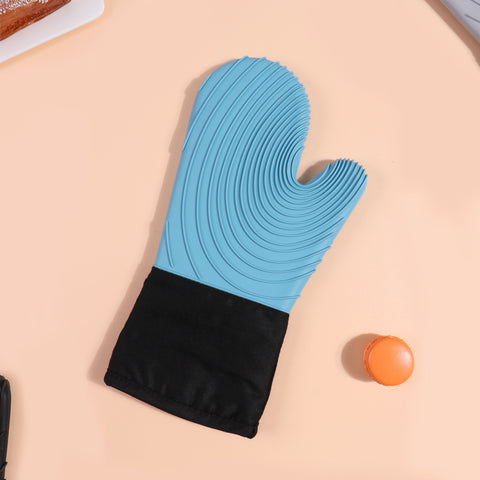 Heat Resistant Soft Cotton Silicone Grilling Gloves Heat Resistant Soft Cotton Silicone Grilling Gloves