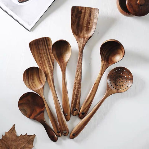 Acacia Wood Spoon SpatulaClorah Acacia Wood Spoon SpatulaClorah