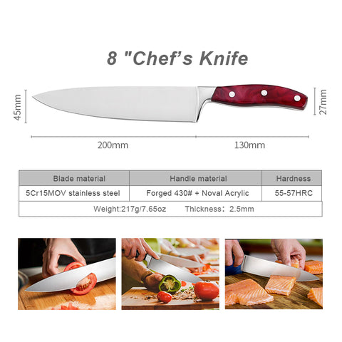 8-inch Professional Chef's Knife 8-inch Professional Chef's Knife