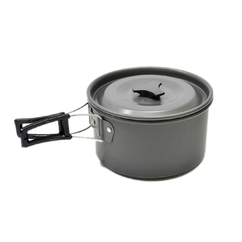 Ultralight Camping Pot Frypan Kettle CookwareClorah Ultralight Camping Pot Frypan Kettle CookwareClorah