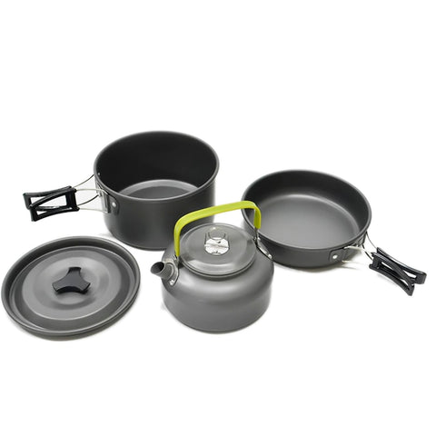 Ultralight Camping Pot Frypan Kettle CookwareClorah Ultralight Camping Pot Frypan Kettle CookwareClorah