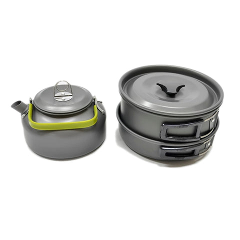 Ultralight Camping Pot Frypan Kettle CookwareClorah Ultralight Camping Pot Frypan Kettle CookwareClorah