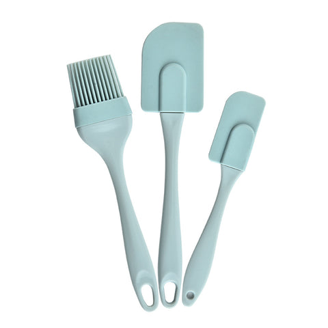 3PCS/ Set Silicone Spatula Barbeque BrushClorah 3PCS/ Set Silicone Spatula Barbeque BrushClorah