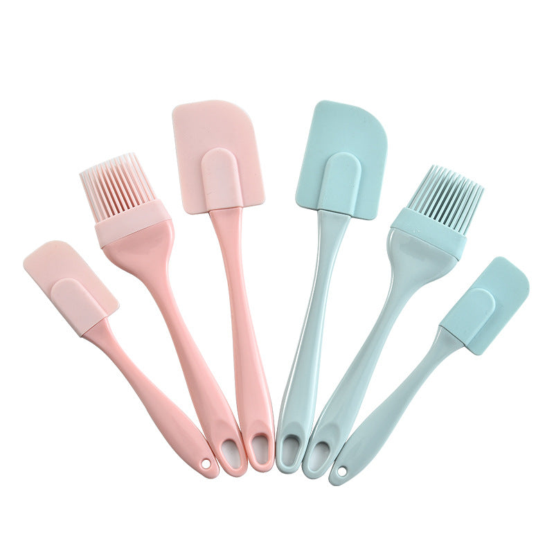 3PCS/ Set Silicone Spatula Barbeque BrushClorah 3PCS/ Set Silicone Spatula Barbeque BrushClorah
