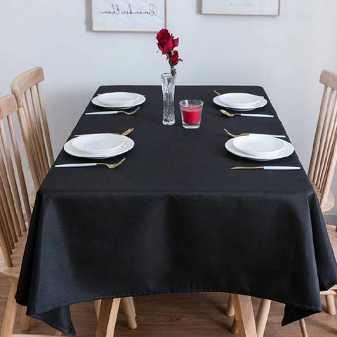 Solid Rectangular Tablecloth Solid Rectangular Tablecloth