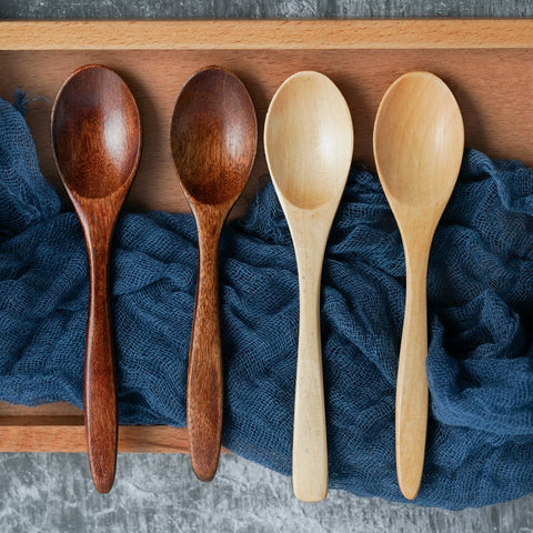 Anti-scald Wood Tea Coffee Spoons Anti-scald Wood Tea Coffee Spoons