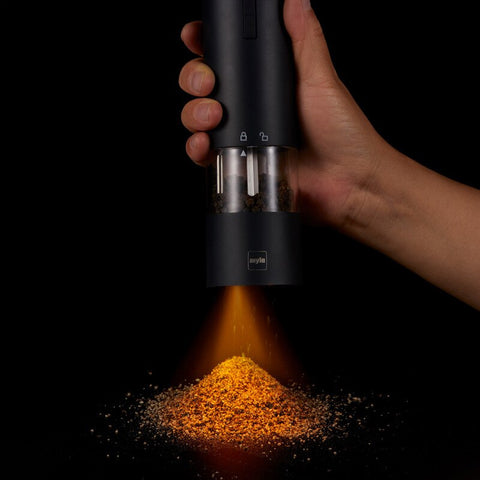 Electric Automatic Salt & Pepper Mills with LED Light Electric Automatic Salt & Pepper Mills with LED Light