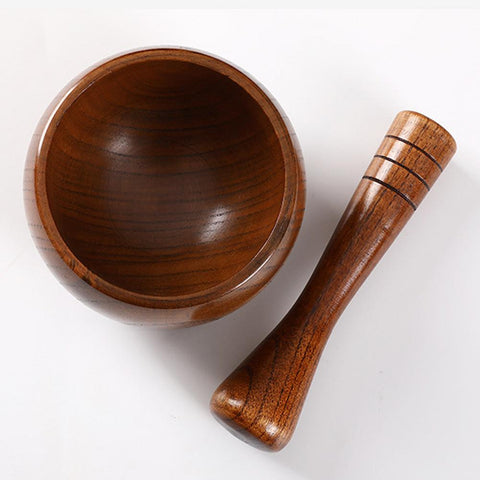 Wooden Mortar & Pestle Wooden Mortar & Pestle