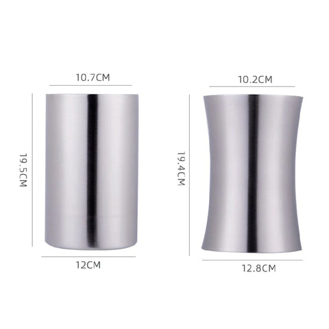Stainless Steel Double Wall Ice Bucket Stainless Steel Double Wall Ice Bucket