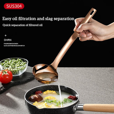 New Trends Stainless Steel Fat Skimming Ladle New Trends Stainless Steel Fat Skimming Ladle