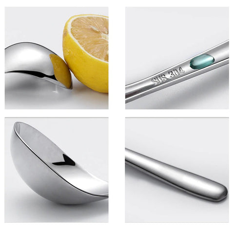Korean Stainless Steel Thickening Spoon Korean Stainless Steel Thickening Spoon