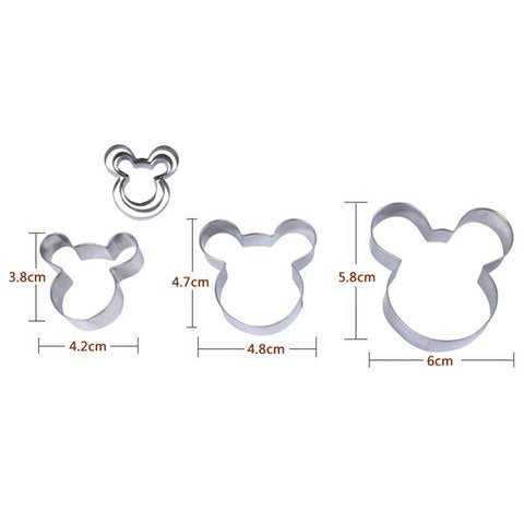 3pcs Mouse Cookie Cutter Fast Shipping Stainless Steel Cut Biscuit Mold Cooking Tools Set Vegetable Chopper Kitchen Accessories 3pcs Mouse Cookie Cutter Fast Shipping Stainless Steel Cut Biscuit Mold Cooking Tools Set Vegetable Chopper Kitchen Accessories