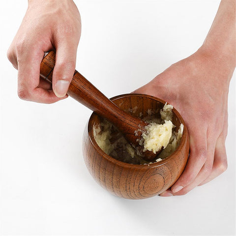 Wooden Mortar & Pestle Wooden Mortar & Pestle