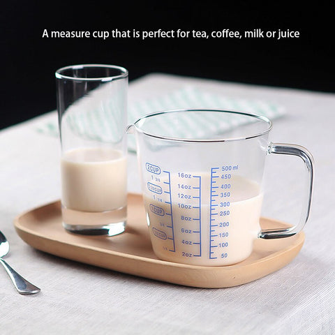 Glass Measuring Cup Milk Jug Cafe Creamer Cup Glass Measuring Cup Milk Jug Cafe Creamer Cup