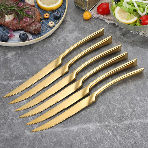 6-Piece Stainless Steel Steak Knife 6-Piece Stainless Steel Steak Knife