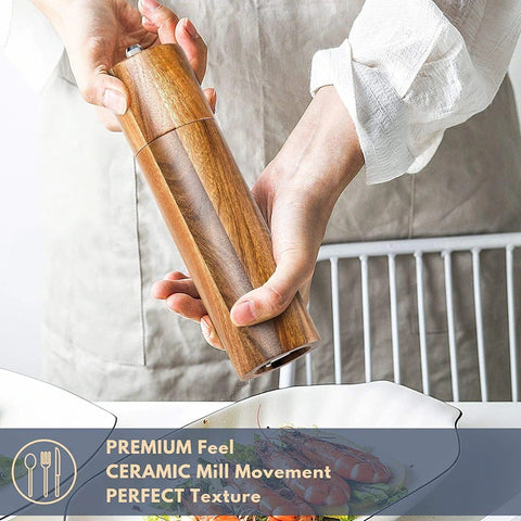 Wooden Salt & Pepper Mills Wooden Salt & Pepper Mills