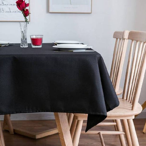 Solid Rectangular Tablecloth Solid Rectangular Tablecloth