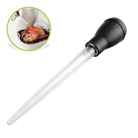 30ml 28cm New Kitchen Cooking Gadgets Turkey Oil Dropper Chicken Barbecue Food Baster  Clear Tube Pipe #3 30ml 28cm New Kitchen Cooking Gadgets Turkey Oil Dropper Chicken Barbecue Food Baster  Clear Tube Pipe #3