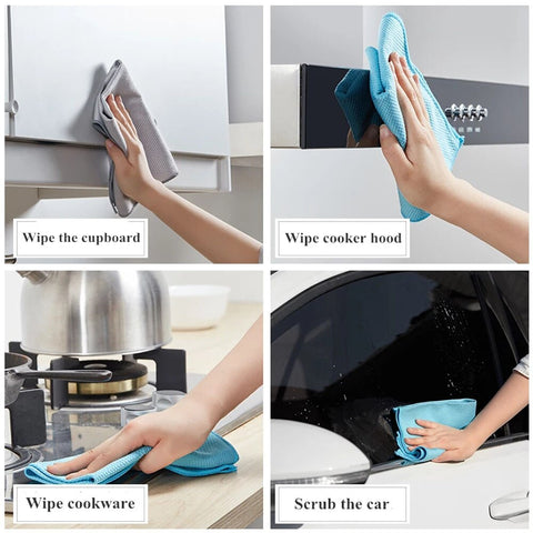 5 Pcs Kitchen Wipes Duster Home Cleaning Cloth 5 Pcs Kitchen Wipes Duster Home Cleaning Cloth
