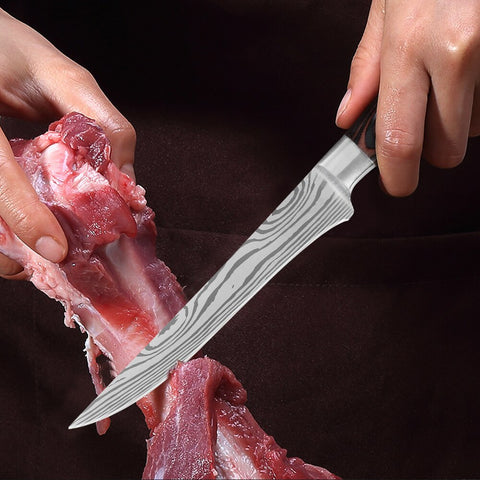 7PCS Kitchen Stainless Steel Knives Set 7PCS Kitchen Stainless Steel Knives Set