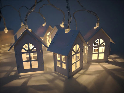 LED Christmas Tree House Style Fairy Light LED Christmas Tree House Style Fairy Light