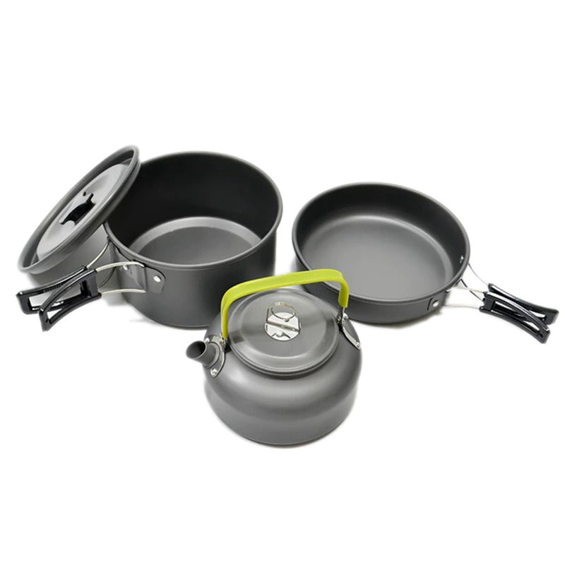Ultralight Camping Pot Frypan Kettle CookwareClorah Ultralight Camping Pot Frypan Kettle CookwareClorah
