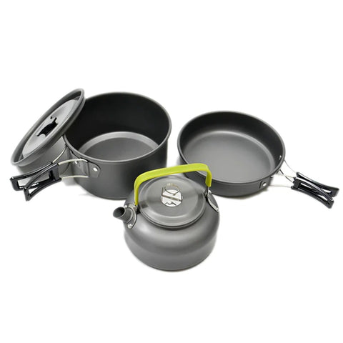 Ultralight Camping Pot Frypan Kettle CookwareClorah Ultralight Camping Pot Frypan Kettle CookwareClorah