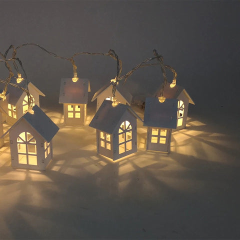 LED Christmas Tree House Style Fairy Light LED Christmas Tree House Style Fairy Light