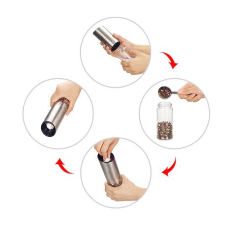USB Rechargeable Electric Salt And Pepper Grinder USB Rechargeable Electric Salt And Pepper Grinder