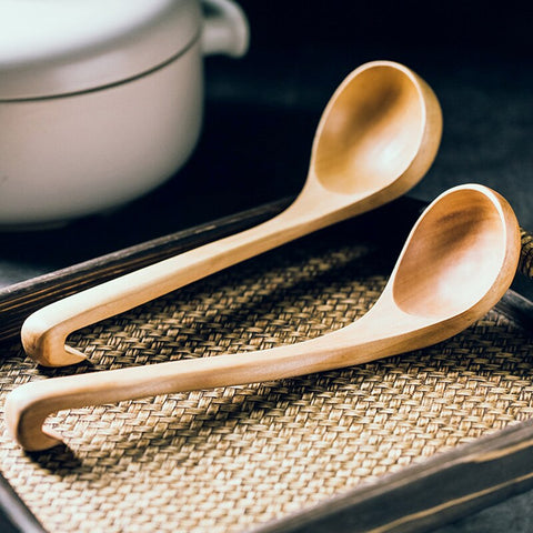 Signature Wood Ladle Serving Spoon Signature Wood Ladle Serving Spoon