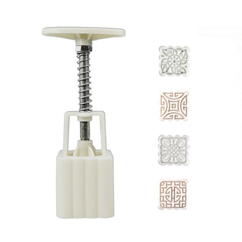 DIY Hand Pressed Fondant Mooncake Mold Decoration Tool DIY Hand Pressed Fondant Mooncake Mold Decoration Tool