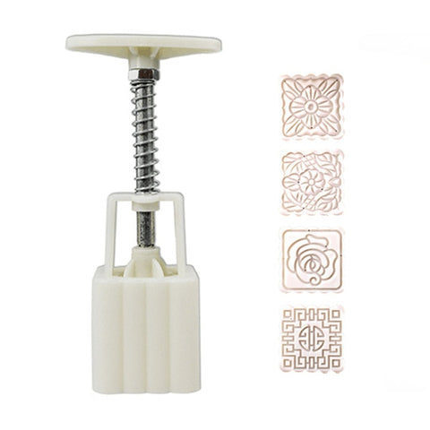 DIY Hand Pressed Fondant Mooncake Mold Decoration Tool DIY Hand Pressed Fondant Mooncake Mold Decoration Tool
