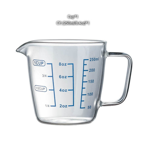 Glass Measuring Cup Milk Jug Cafe Creamer Cup Glass Measuring Cup Milk Jug Cafe Creamer Cup
