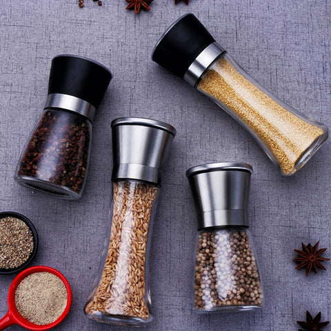Stainless Steel Salt & Pepper Mills Stainless Steel Salt & Pepper Mills