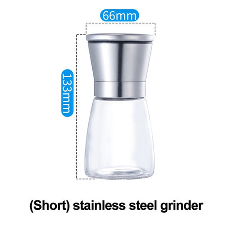 Stainless Steel Salt & Pepper Mills Stainless Steel Salt & Pepper Mills