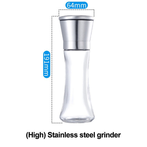 Stainless Steel Salt & Pepper Mills Stainless Steel Salt & Pepper Mills